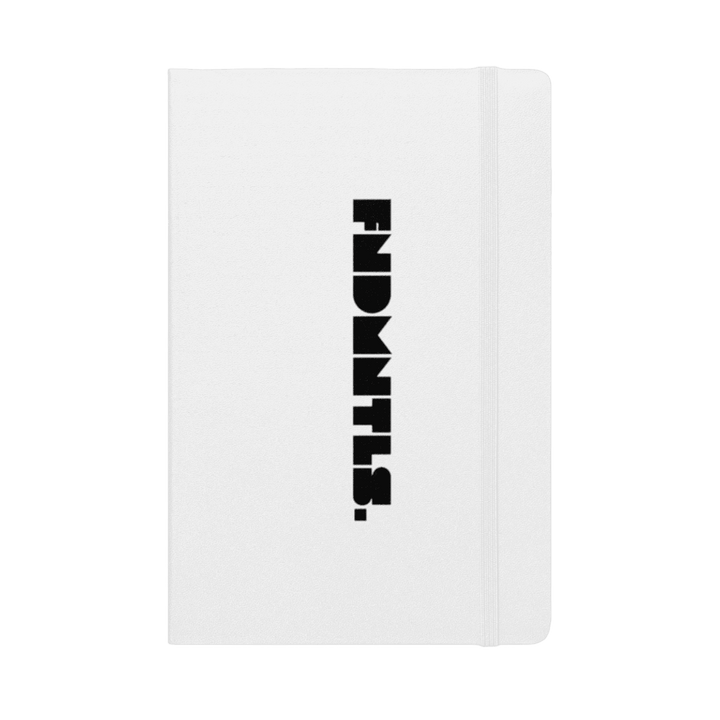 FNDMNTLS. Hardcover notebook - Heretic - s Streetwear - journal - notebook -