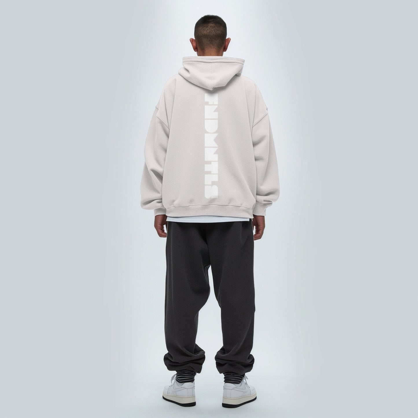 High Neck Insulated Fleece Hoodie by Shop FNDMNTLS - hoodies, Casual Cotton Hoodie, Comfortable Fit