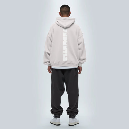 High Neck Insulated Fleece Hoodie by Shop FNDMNTLS - hoodies, Casual Cotton Hoodie, Comfortable Fit