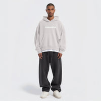 High Neck Insulated Fleece Hoodie by Shop FNDMNTLS - hoodies, Casual Cotton Hoodie, Comfortable Fit