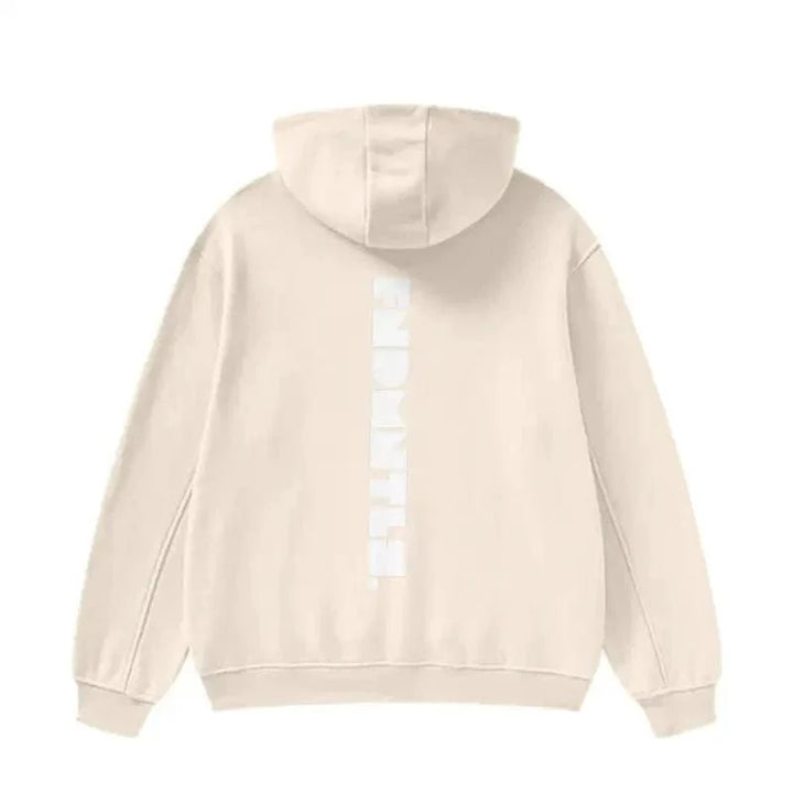 FNDMNTLS. High Neck Insulated Fleece Hoodie - Heretic-s Streetwear - Comfortable Fit - Daily Casual Wear