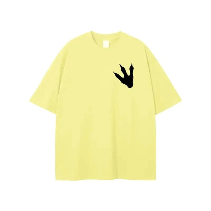 Jurassic Park Footprint Graphic Tshirt by Shop FNDMNTLS - Tshirts, casual tee, cotton t shirt