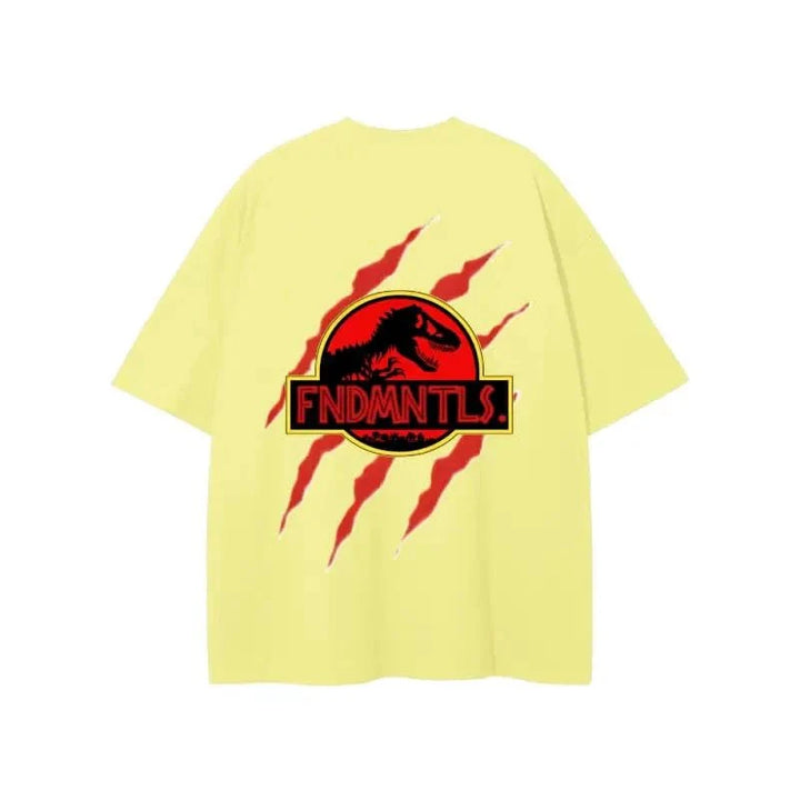 Jurassic Park Footprint Graphic Tshirt by Shop FNDMNTLS - Tshirts, casual tee, cotton t shirt