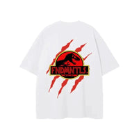 Jurassic Park Footprint Graphic Tshirt by Shop FNDMNTLS - Tshirts, casual tee, cotton t shirt