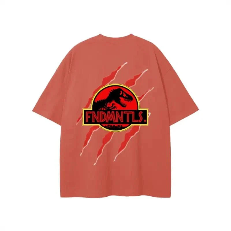 Jurassic Park Footprint Graphic Tshirt by Shop FNDMNTLS - Tshirts, casual tee, cotton t shirt