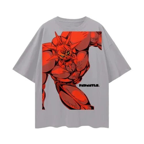 FNDMNTLS. Monstarr Oversize Deep Drop Shoulder Tee - 190 GSM by Shop FNDMNTLS - Tshirts, 100% Cotton, 100% Cotton Shirt