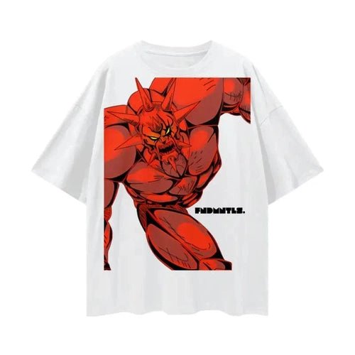 FNDMNTLS. Monstarr Oversize Deep Drop Shoulder Tee - 190 GSM by Shop FNDMNTLS - Tshirts, 100% Cotton, 100% Cotton Shirt