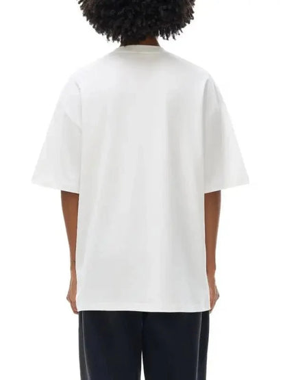 Oversize Deep Drop Blank Tee by Shop FNDMNTLS - Tshirts, Casual Wear, Cotton T-shirt