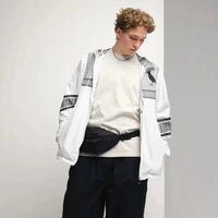 Keffiyeh Windbreaker by Shop FNDMNTLS - windbreaker jacket, Ferrari Boys Men’s windbreaker, lightweight windbreaker