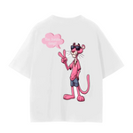 Pink Panther Unisex Seamless T-Shirt - 230 GSM by Shop FNDMNTLS - Tshirts, 100% Cotton, Casual Streetwear