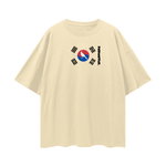Seoul Oversize Graphic Tshirt by Shop FNDMNTLS - Tshirts, Casual Wear, Cotton