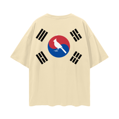 Seoul Oversize Graphic Tshirt by Shop FNDMNTLS - Tshirts, Casual Wear, Cotton