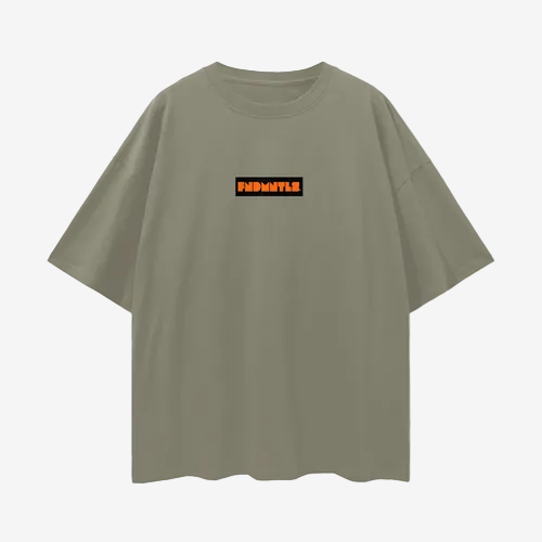 Shattered Back Board Oversize Deep Drop Shoulder Graphic Tshirt by Shop FNDMNTLS - Tshirts, Casual Streetwear, Cotton T-shirt