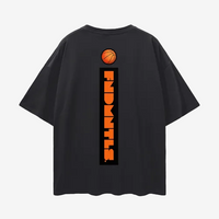 Shattered Back Board Oversize Deep Drop Shoulder Graphic Tshirt by Shop FNDMNTLS - Tshirts, Casual Streetwear, Cotton T-shirt