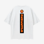 Shattered Back Board Oversize Deep Drop Shoulder Graphic Tshirt by Shop FNDMNTLS - Tshirts, Casual Streetwear, Cotton T-shirt