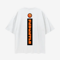 Shattered Back Board Oversize Deep Drop Shoulder Graphic Tshirt by Shop FNDMNTLS - Tshirts, Casual Streetwear, Cotton T-shirt