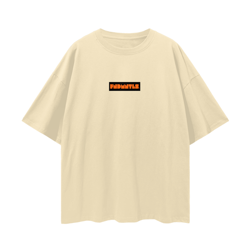 Shattered Back Board Oversize Deep Drop Shoulder Graphic Tshirt by Shop FNDMNTLS - Tshirts, Casual Streetwear, Cotton T-shirt