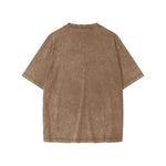 FNDMNTLS Washed Kids Graphic Dino Tee by Shop FNDMNTLS - Tshirts, Casual wear, Cotton