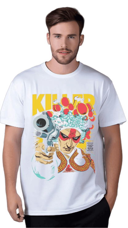 Your a Killer Drop Shoulder Graphic T-Shirt by Shop FNDMNTLS - Tshirts, Casual Fashion, Casual Streetwear