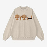 Yahuah Acid Wash Oversize Sweatshirt - Heretic-s Streetwear - Casual Fashion - casual wear -# product_type#