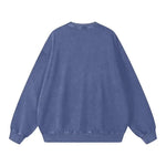 Yahuah Acid Wash Oversize Sweatshirt - FNDMNTLS Streetwear - Casual Fashion - casual wear 