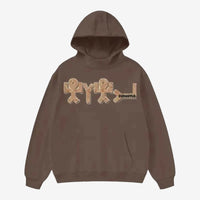 Yahuah High Neck Insulated Fleece Hoodie Heretic-s StreetwearAutumn Winter WearCasual Cotton Hoodie