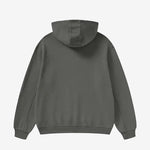 Yahuah High Neck Insulated Fleece Hoodie FNDMNTLS Streetwear Autumn Winter WearCasual Cotton Hoodie