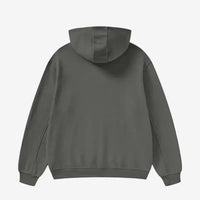 Yahuah High Neck Insulated Fleece Hoodie FNDMNTLS Streetwear Autumn Winter WearCasual Cotton Hoodie