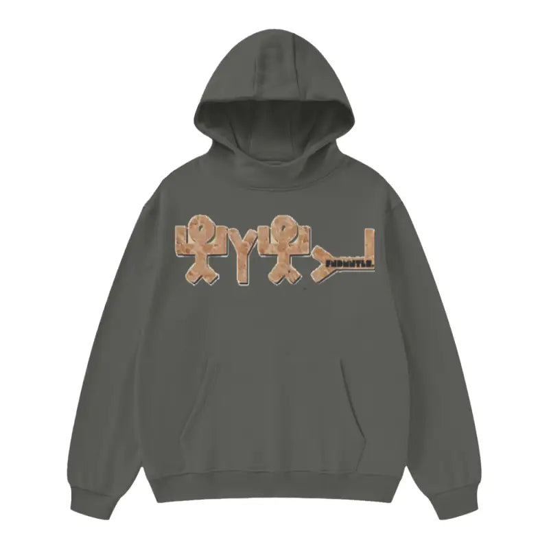 Yahuah High Neck Insulated Fleece Hoodie Heretic-s StreetwearAutumn Winter WearCasual Cotton Hoodie