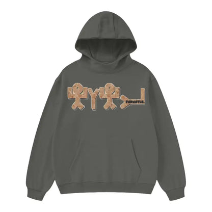 Yahuah High Neck Insulated Fleece Hoodie Heretic-s StreetwearAutumn Winter WearCasual Cotton Hoodie