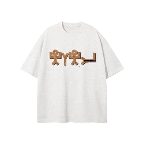 Yahuah Earth Tone Heavyweight Graphic T-Shirt - Heretic-s Streetwear - Graphic tshirts - Mens graphic shirts
