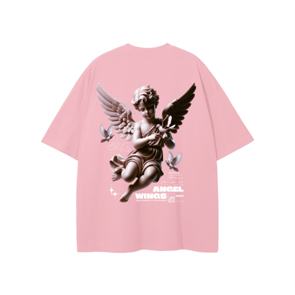 Heretic-s Angel Wings Graphic Tshirt by Shop FNDMNTLS - Tshirts, Angel Wings T-shirt, Casual T-shirt