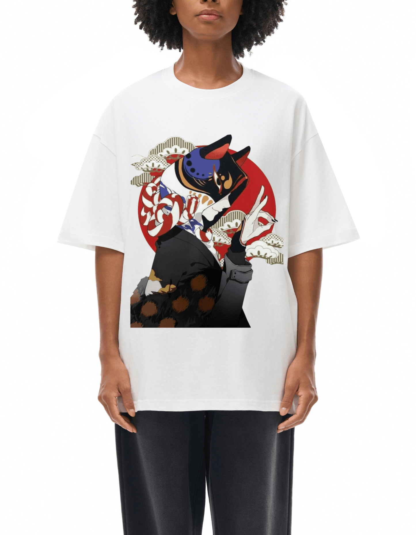 I Love FNDMNTLS. Oversize Deep Drop Shoulder Graphic TshirtGraphic TshirtCasual Streetwearcasual wear