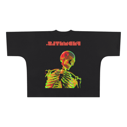 Im Dead Boxy Cut Graphic Tshirt by Shop FNDMNTLS - Tshirts, casual wear, cotton t-shirt