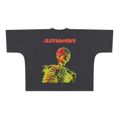 Im Dead Boxy Cut Graphic Tshirt by Shop FNDMNTLS - Tshirts, casual wear, cotton t-shirt