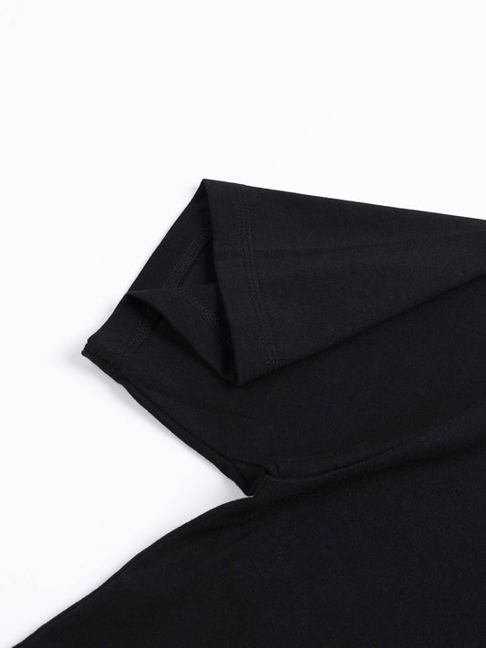 Omakase Heavyweight Tee heavyweight sleeve detail | FNDMNTLS
