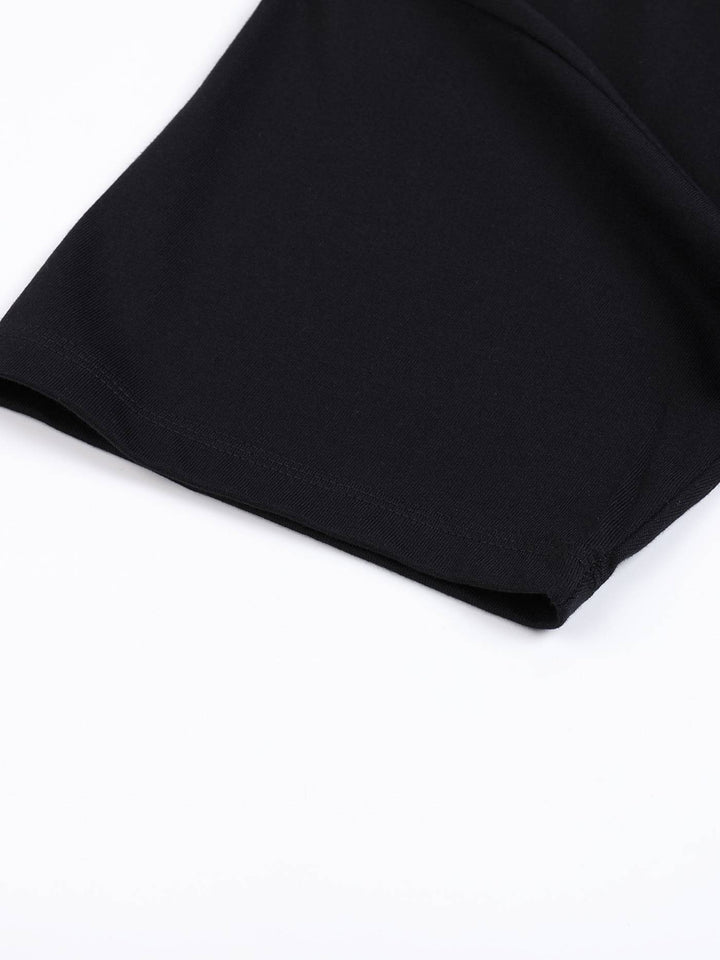 Omakase Heavyweight Tee drop shoulder sleeve detail | FNDMNTLS