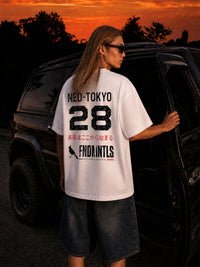 Sector 28 Essential Cotton T-Shirt - Product Photo 4 | FNDMNTLS Streetwear