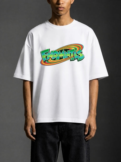 Monstarr Space Jam Vintage-Washed Frayed Tee | FNDMNTLS™