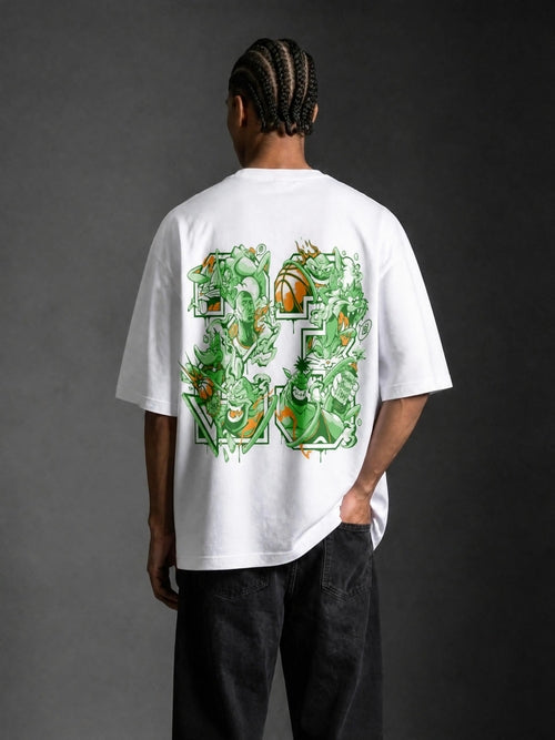 Monstarr Space Jam Vintage-Washed Frayed Tee | FNDMNTLS™