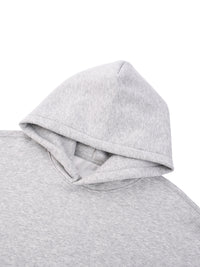 Foundation Essential Oversized Boxy Fit Fleece Hoodie - Product Photo 9 | FNDMNTLS Streetwear
