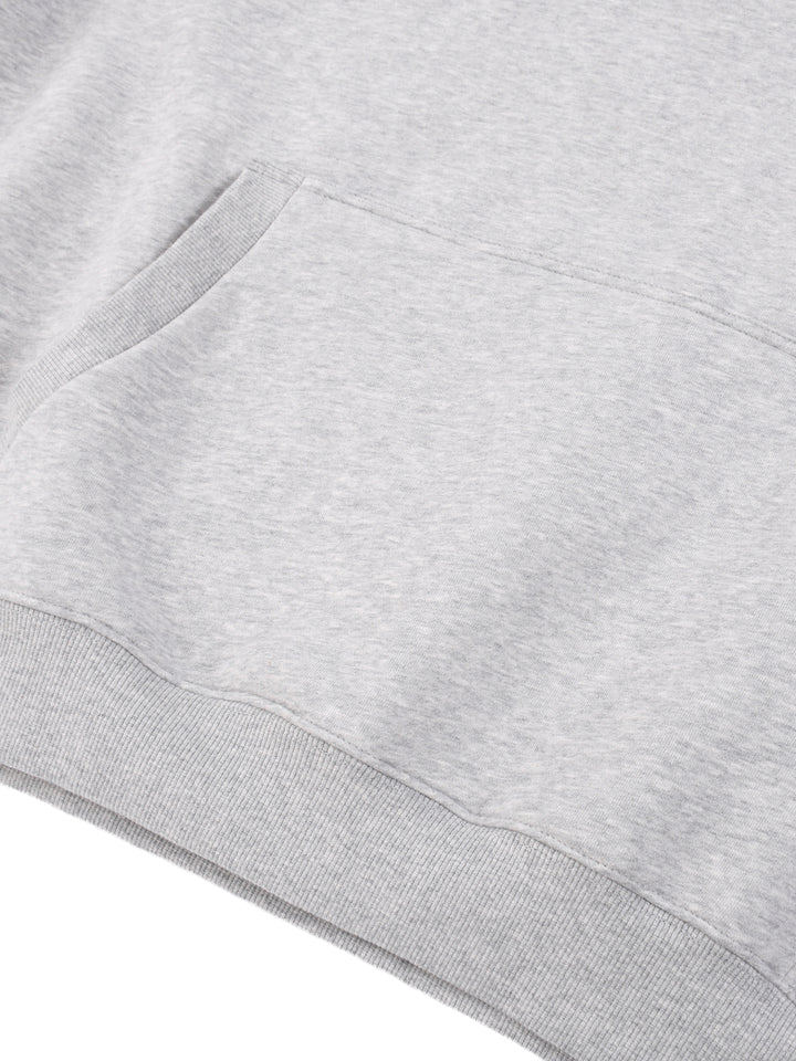 Foundation Essential Oversized Boxy Fit Fleece Hoodie - Product Photo 10 | FNDMNTLS Streetwear