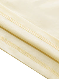 Close-up of beige fabric with a subtle pattern on a white background