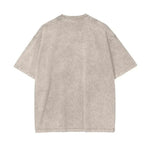 Aliens Oversize Snow Washed Graphic T-Shirt by Shop FNDMNTLS - Tshirts, 100% Cotton, 100% Cotton Shirt
