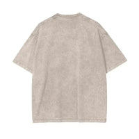 Aliens Oversize Snow Washed Graphic T-Shirt by Shop FNDMNTLS - Tshirts, 100% Cotton, 100% Cotton Shirt