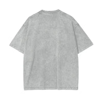 Aliens Oversize Snow Washed Graphic T-Shirt by Shop FNDMNTLS - Tshirts, 100% Cotton, 100% Cotton Shirt