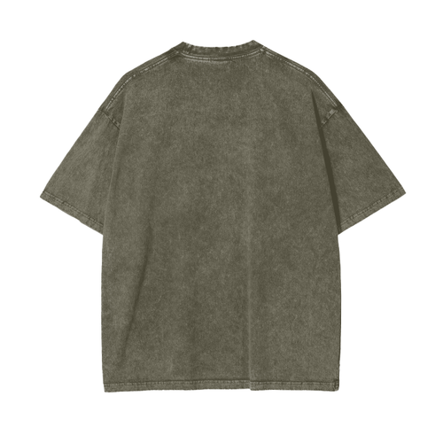 Infinity Links Broken Youth Oversize Snow Washed Graphic T-Shirt by Shop FNDMNTLS - Tshirts, 100% Cotton, 100% Cotton Shirt