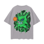 Infinity Links Goblin Oversize Deep Drop Shoulder Graphic Tshirt - 190 GSM by Shop FNDMNTLS - Tshirts, 100% Cotton, 100% Cotton Shirt