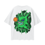 Infinity Links Goblin Oversize Deep Drop Shoulder Graphic Tshirt - 190 GSM by Shop FNDMNTLS - Tshirts, 100% Cotton, 100% Cotton Shirt