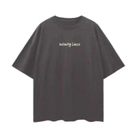 Let Happiness Bloom Oversize graphic tshirt by Shop FNDMNTLS - Tshirts, 100% Cotton, Boxy Fit